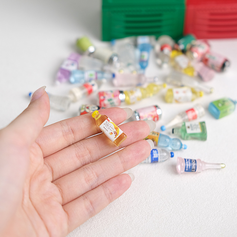 [20Pcs Random] Mini Wine Bever - огляд і ціна Resin Art Bottle