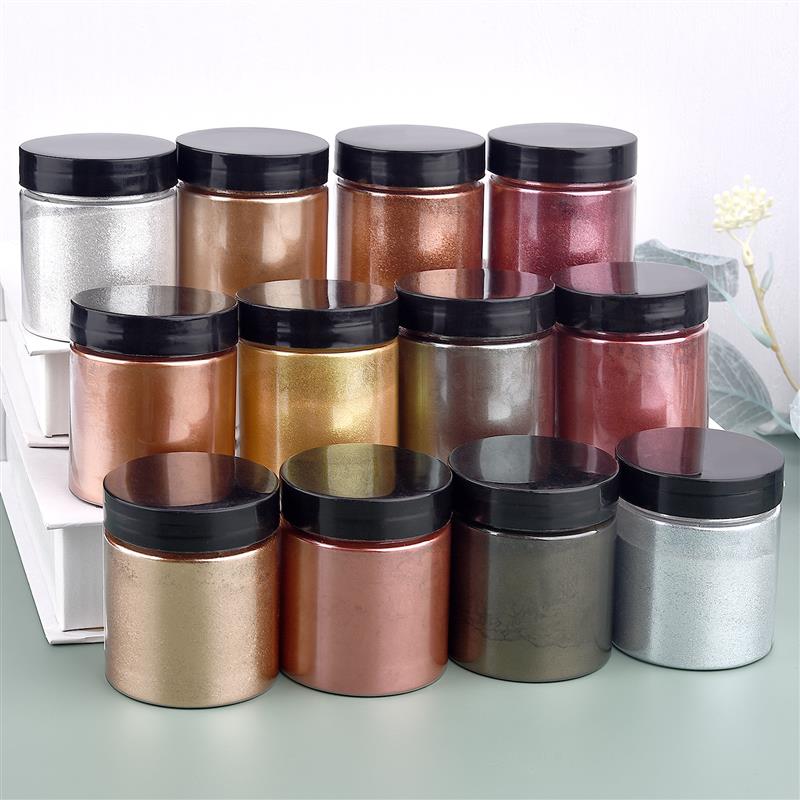 50g Shimmer Metallic Gold Silv - огляд і ціна Resin Art Acrylic