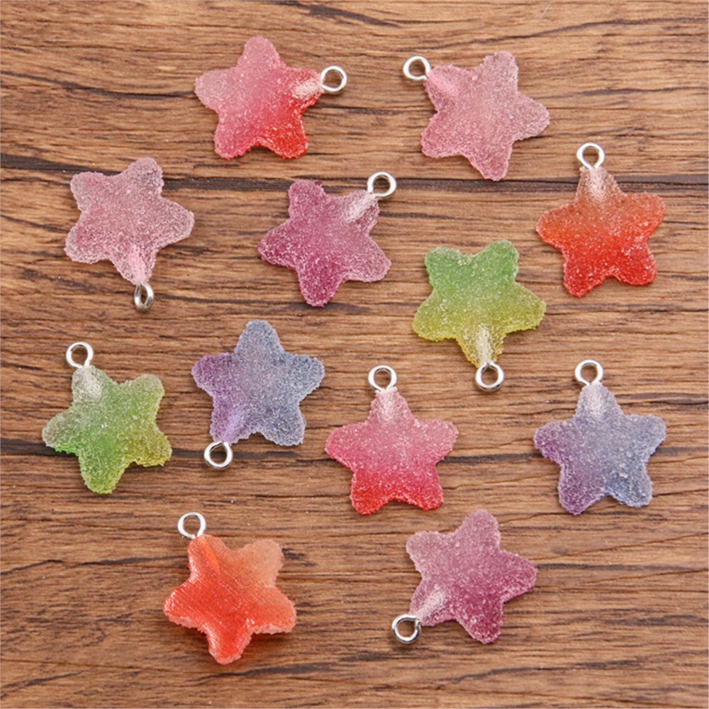 20Pcs Gradient Color Candy Res - огляд і ціна Resin Art Box