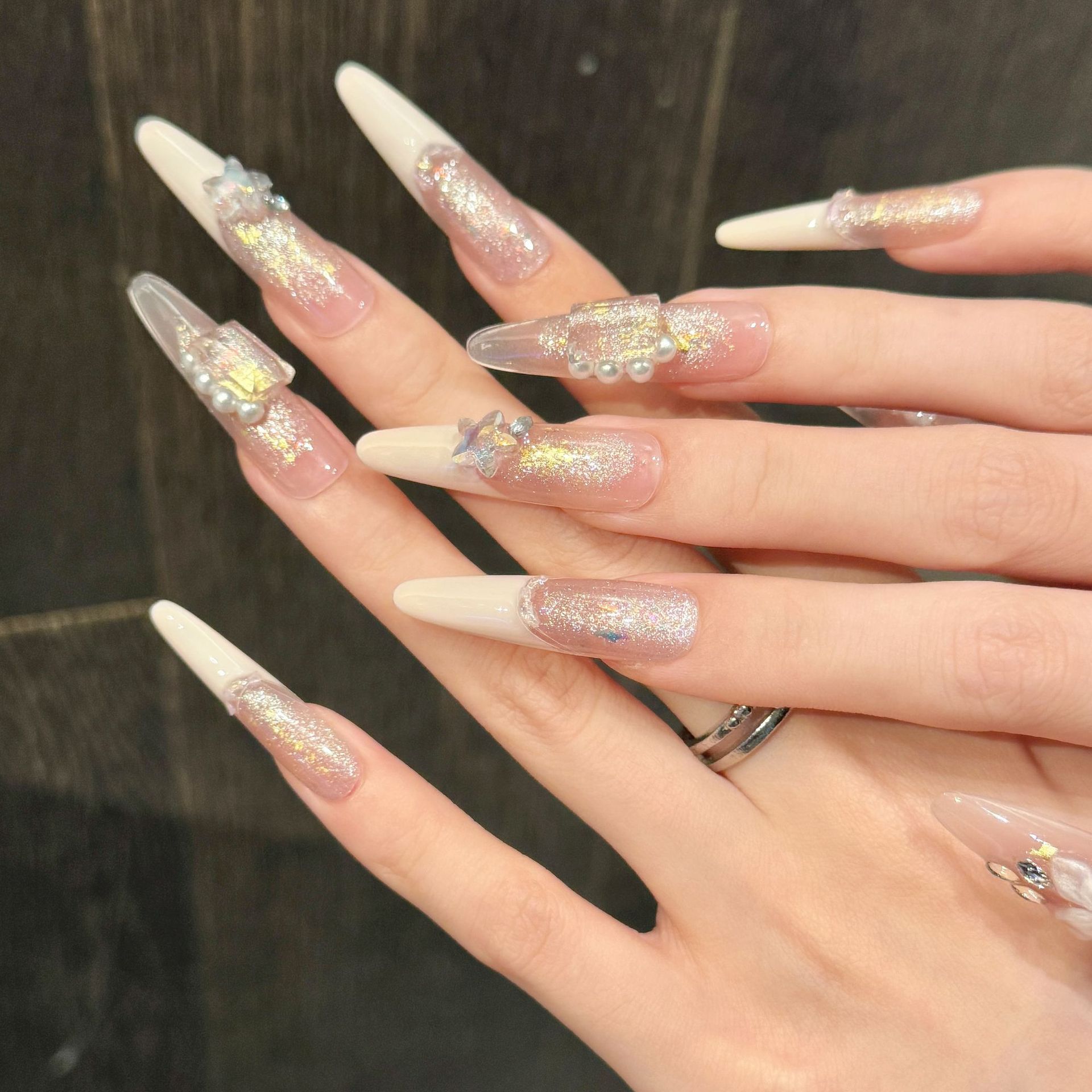 10pcs Pure Hand Pressed Stilet - огляд і ціна Resin Art Flowers