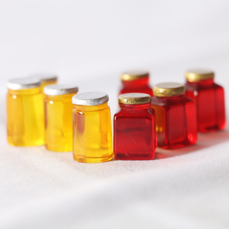 10pcs Simulation Strawberry Ja - огляд і ціна Resin Art Bottle