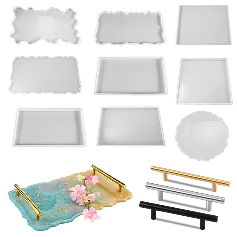 Tray Epoxy Resin Silicone Mold - огляд і ціна Resin Art Mould