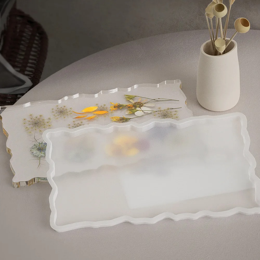 Tray Epoxy Resin Silicone Mold - огляд і ціна Resin Art Mould