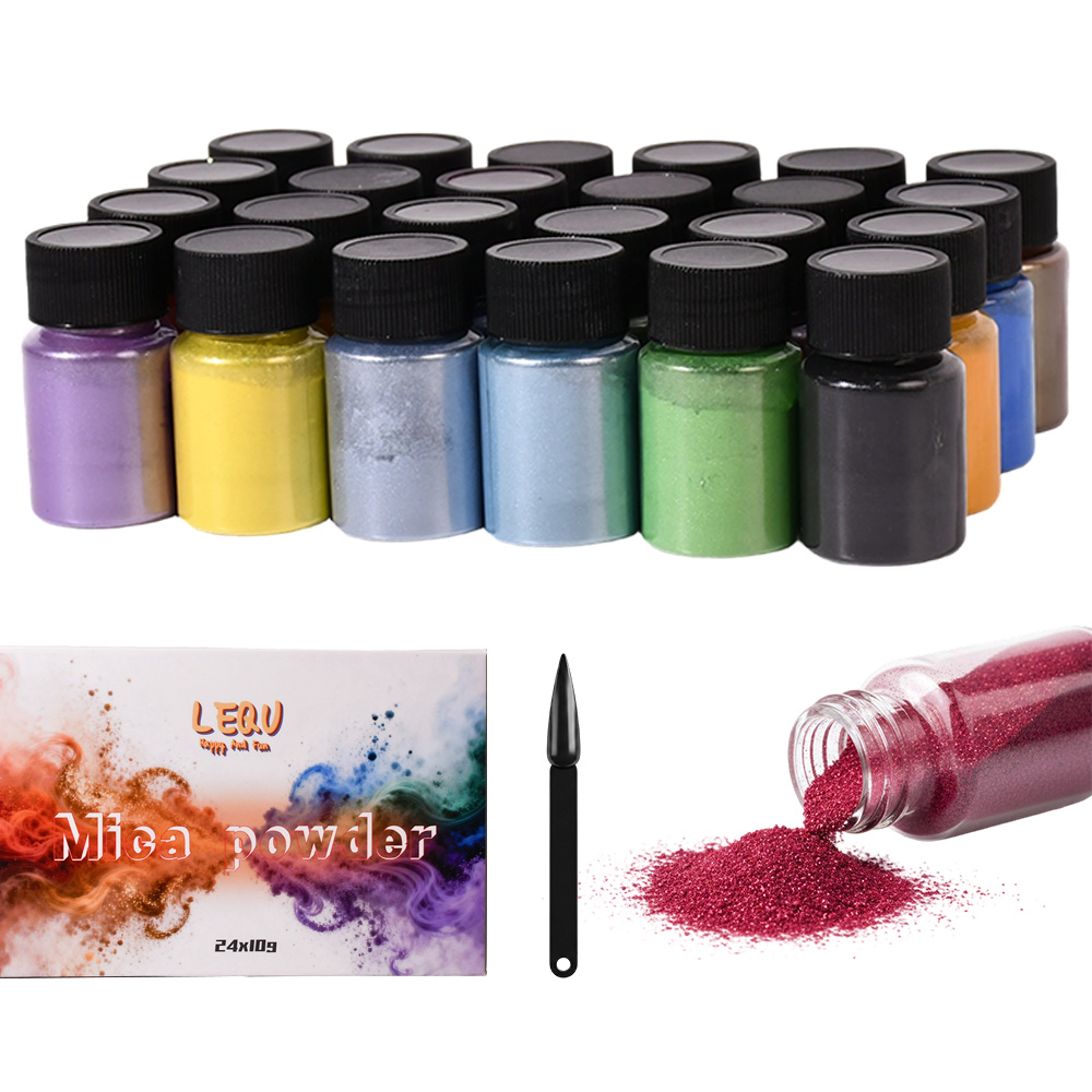 24-Color Chameleon Mica Powder - огляд і ціна Resin Color Paste