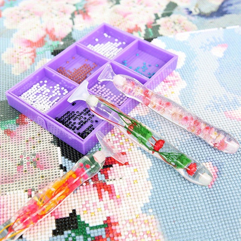 1set Flower Design Resin 5D Di - огляд і ціна Resin Art Craft